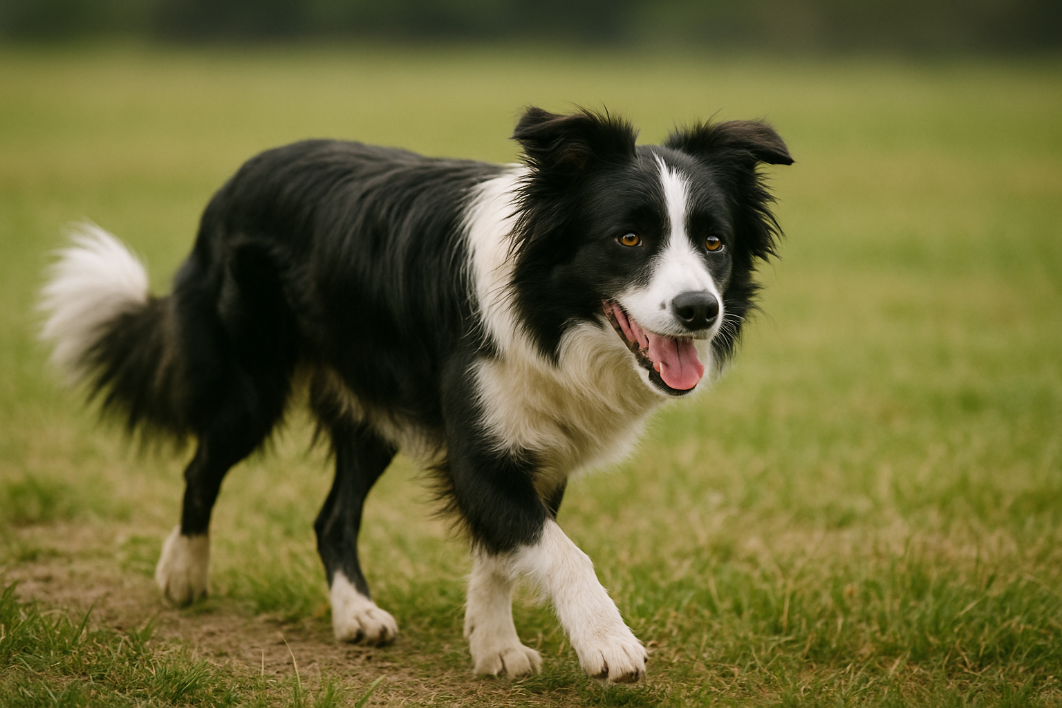 イヌ（犬）の画像｜ボーダーコリーのかっこいい姿【無料】
