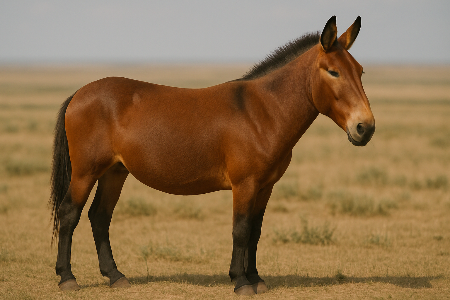 乾燥地に立つラバ（ケッテウ）